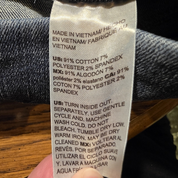 Chico's Pull-On Blue Denim Jeans Jegging Women's Size 1.5 (10) - Picture 4 of 8